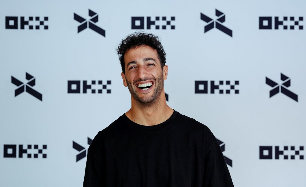 F1 Star Daniel Ricciardo Teams Up with Crypto Exchange OKX