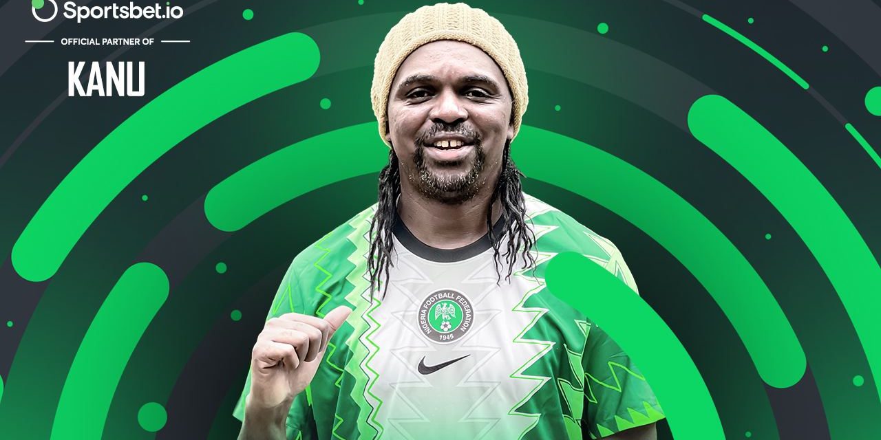 Nigeria and Arsenal Football Club Legend Nwankwo Kanu Signs for Sportsbet.io