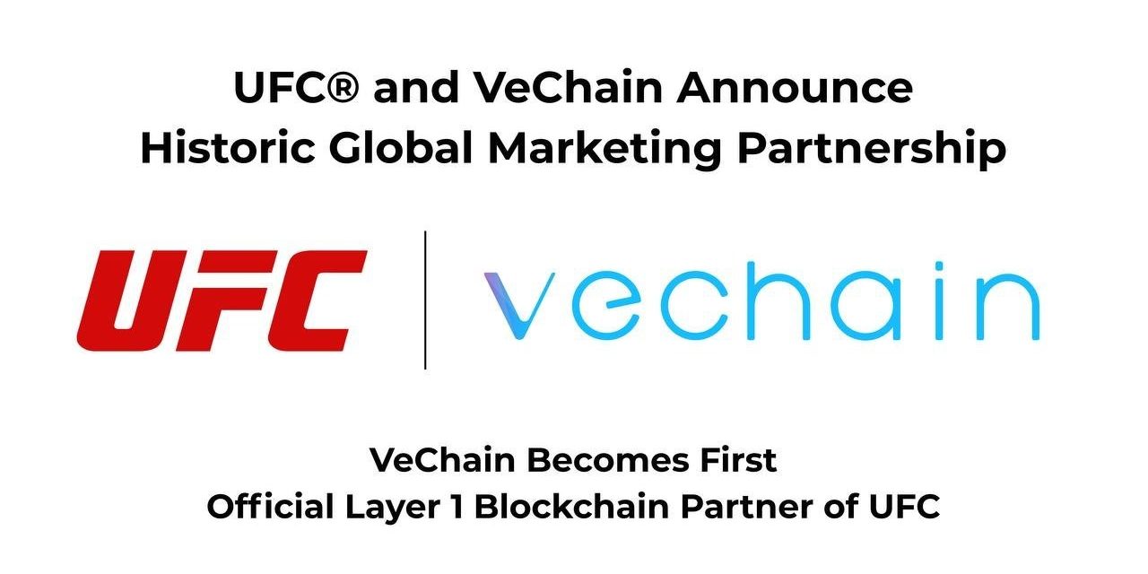 UFC® and VeChain Announce Global Marketing Partnership