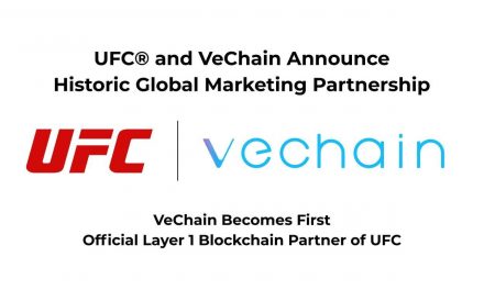 UFC® and VeChain Announce Global Marketing Partnership