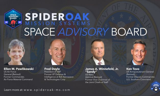 SpiderOak Creates New Space Advisory Board, Appoints Experts to Address Cybersecurity Threats