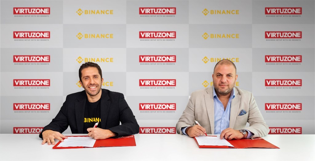 Virtuzone and Binance Form Strategic Partnership