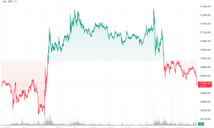 Bitcoin Dips Under $17,000, Block and Coinbase See Mixed Fortunes and Silvergate Sinks