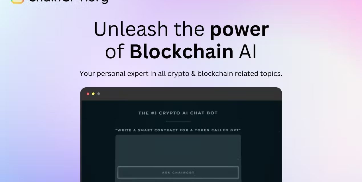 The Future of Blockchain AI is Here – Meet ChainGPT